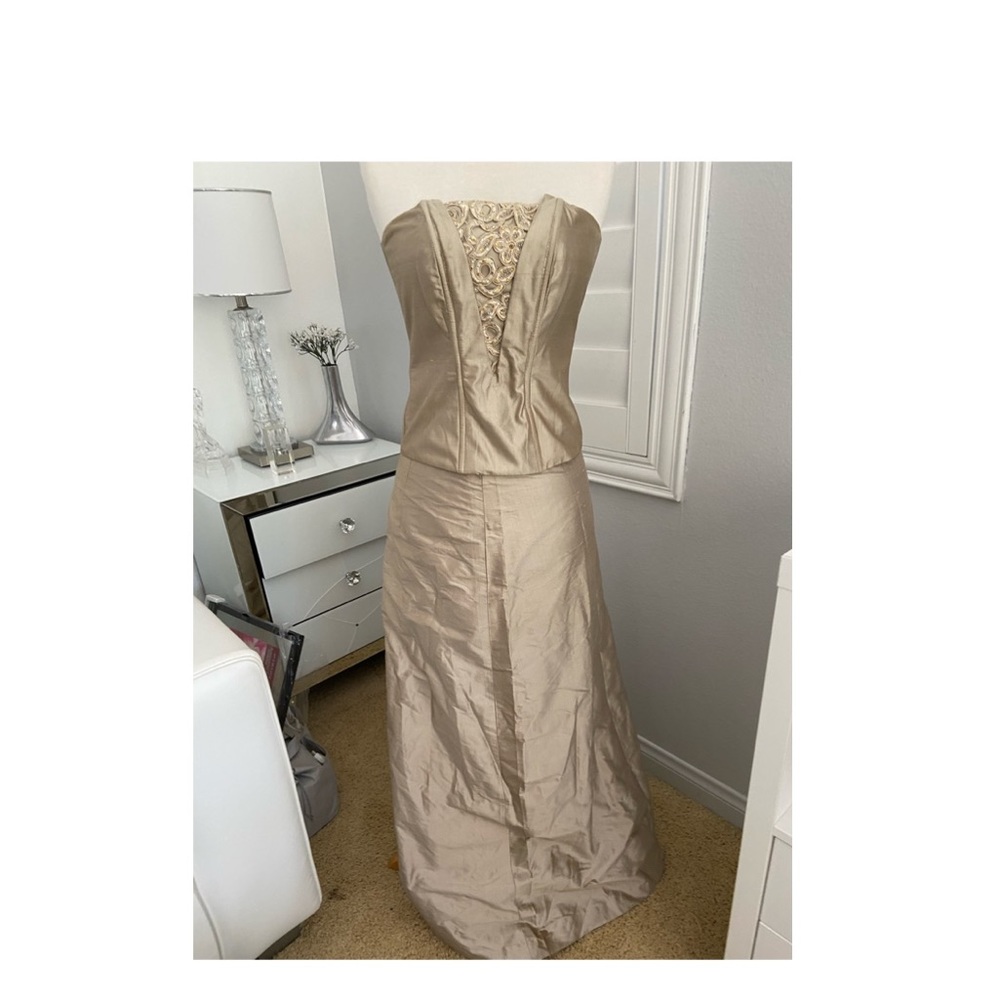 Maxi Gold Dress